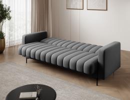 SOFÁ CAMA PLEGABLE 3 PLAZAS 212 CM RONEYY GRIS OSCURO