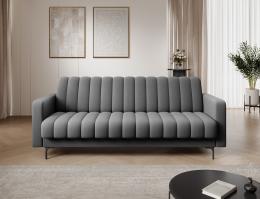 SOFÁ CAMA PLEGABLE 3 PLAZAS 212 CM RONEYY GRIS OSCURO