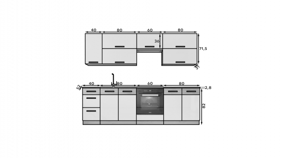 Foto Muebles de cocina - VIKA 260
