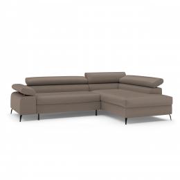 Sofá cama - arcon 270x205 marrón VERSO L