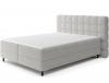 Photo Cama Continental 140/160/180x200 gris  - CAMMA
