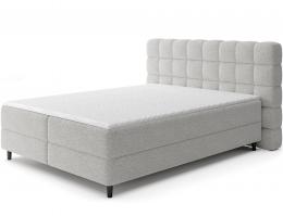 Cama Continental 140/160/180x200 gris - CAMMA