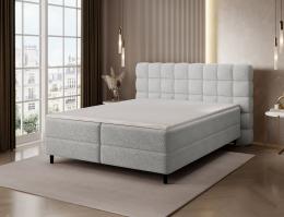 Cama Continental 140/160/180x200 gris - CAMMA
