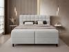 Photo Cama Continental 140/160/180x200 gris  - CAMMA