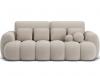Foto Sofá cama 256 cm - beige - COTONN