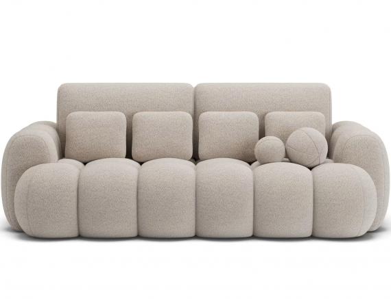 Foto Sofá cama 256 cm - beige - COTONN
