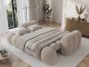 Foto Sofá cama 256 cm - beige - COTONN