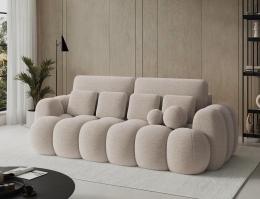 Sofá cama 256 cm - beige - COTONN