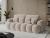 Sofá cama 256 cm - beige - COTONN