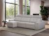 Photo Chaise longue sofa, reversible, storage armrest - ALBACETE