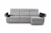 Photo Chaise longue sofa, reversible, storage armrest - ALBACETE