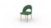 Photo Extendable dining table set - 140/180 - 6 chairs - green - RODOS 82CG