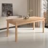 Photo Extendable dining table set - 140/180 - 6 chairs - green - RODOS 82CG
