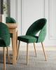 Photo Extendable dining table set - 140/180 - 6 chairs - green - RODOS 82CG