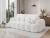 Sofá cama 256 cm - blanco - COTONN