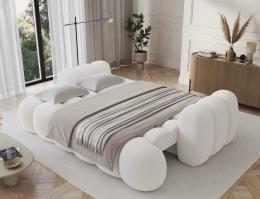 Sofá cama 256 cm - blanco - COTONN