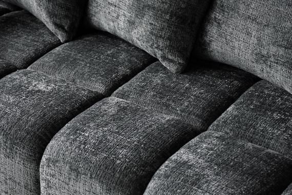 Foto SOFÁ CHAISELONGUE CON PATAS ALTAS 297 CM X 200 CM VANESSA NEW L GRIS OSCURO