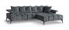 Foto SOFÁ CHAISELONGUE CON PATAS ALTAS 297 CM X 200 CM VANESSA NEW L GRIS OSCURO