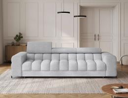 Sofá cama - gris claro - 260 cm - Festello