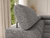 Photo Large sofa with bed | storage | U-shape | reclining headrests | high legs 355 cm x 202 cm Feraria Gray