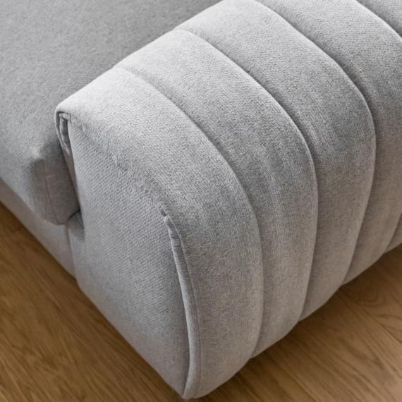 Photo Modern U-shaped sofa (2 chaise longues) with bed and storage dark gray 347x202 - LUIS