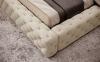 Foto Cama con somier metálico, sistema elevador de gas y arcón de almacenamiento PRINCCE Beige