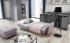 Photo Grey sofa bed 220cm SALE- BELLIS