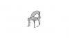 Photo Extendable dining table set - 140/180 - 6 chairs - gray - RODOS 82L