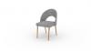 Photo Extendable dining table set - 140/180 - 6 chairs - gray - RODOS 82L