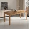 Photo Extendable dining table set - 140/180 - 6 chairs - gray - RODOS 82L
