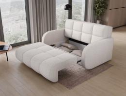 SOFÁ CAMA PEQUEÑO 2 PLAZAS 155 CM DEVERIO BLANCO