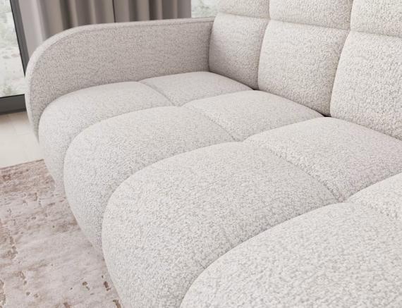 Foto SOFÁ CAMA PEQUEÑO 2 PLAZAS 155 CM DEVERIO BLANCO