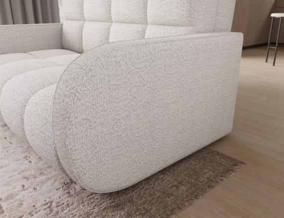 Foto SOFÁ CAMA PEQUEÑO 2 PLAZAS 155 CM DEVERIO BLANCO