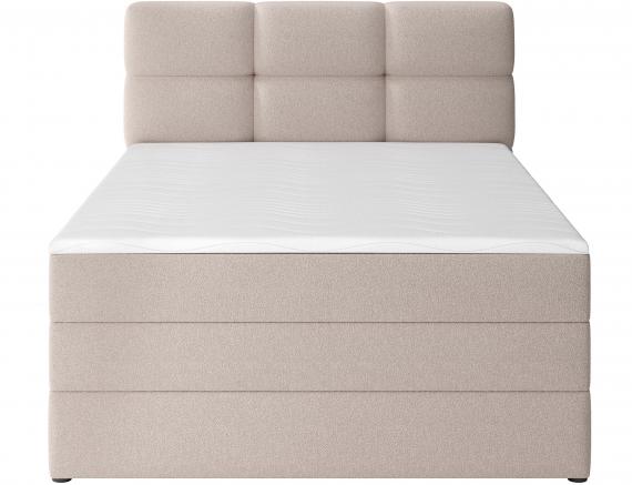 Photo Cama continental beige oscuro - KASPED