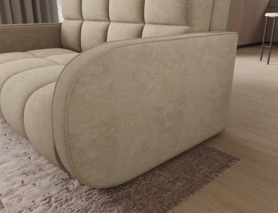 Foto SOFÁ CAMA PEQUEÑO 2 PLAZAS 155 CM DEVERIO BEIGE