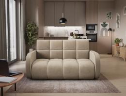 SOFÁ CAMA PEQUEÑO 2 PLAZAS 155 CM DEVERIO BEIGE