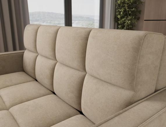 Foto SOFÁ CAMA PEQUEÑO 2 PLAZAS 155 CM DEVERIO BEIGE