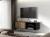 MUEBLE TV COLGANTE 150 CM MEORATI NEGRO MATE/ROBLE