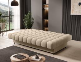 SOFÁ CAMA PLEGABLE COMPACTO 197 CM CLARETA BEIGE