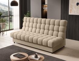 SOFÁ CAMA PLEGABLE COMPACTO 197 CM CLARETA BEIGE
