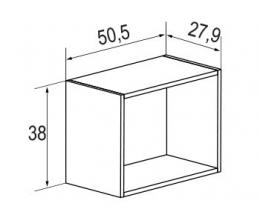 ESTANTERIA CUBO MOD.DONALD PUCCINI