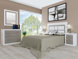 DORMITORIO MATRIMONIO MOD.LARA 2 AMBIENTE 1 AND-GRI