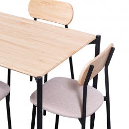 CONJUNTO MESA + 4 SILLAS MOD. NAEBA