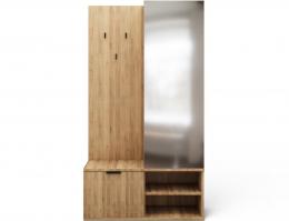 MUEBLE RECIBIDOR OTURRA ROBLE ARTESANO