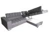 Photo Sofa bed + storage - 271x202 - White - DUBAI L