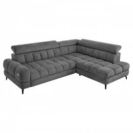 Corner Sofa with Electric Sliding Seat Anthracite – Vento
