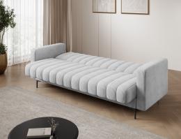 SOFÁ CAMA PLEGABLE 3 PLAZAS 212 CM RONEYY GRIS CLARO
