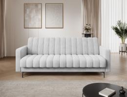 SOFÁ CAMA PLEGABLE 3 PLAZAS 212 CM RONEYY GRIS CLARO