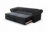 Foto SOFÁS DE 3 PLAZAS 2 PLAZAS O SILLON CHESTERFIELD  VALENTINO NEGRO