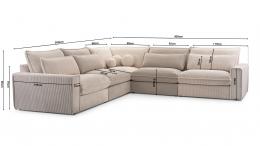 Sofá Modular 5 pazas - 309x309 CECYLIA